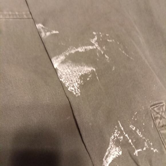 Carhartt 2XL Long Sleeve Shacket Green Flannel Lined Button Up Workwear C Pics - Picture 4 of 13